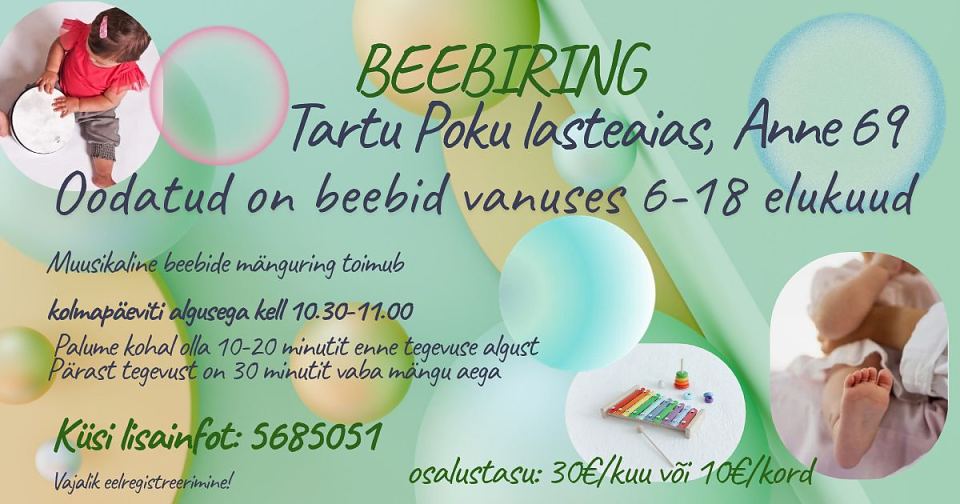 Beebiring Tartu Poku Lasteaias